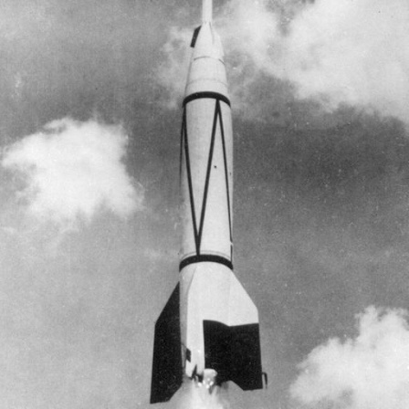 Start der Bumper-WAC-Rakete am 24. Februar 1949