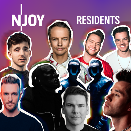 N-JOY Residents: Die DJs Jerome, Alle Farben, Christian Lidsba und VIZE