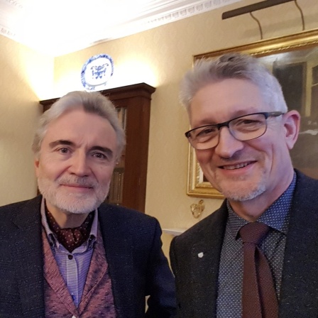 Rüdiger Görner (li.) und Thomas Ihm
