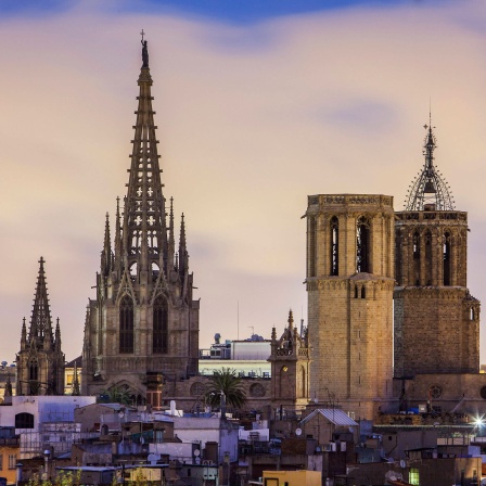 Kathedrale von Barcelona, Katalonien/Spanien