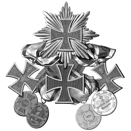 Das Eiserne Kreuz von 1870, Preußische Kriegsauszeichnung