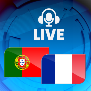 Portugal gegen Frankreich im Audiostream
