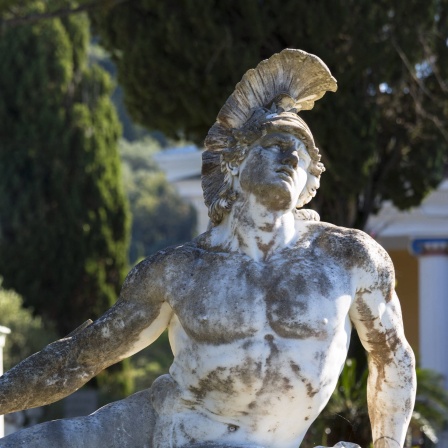 Der sterbende Achill im Achilleion auf Korfu