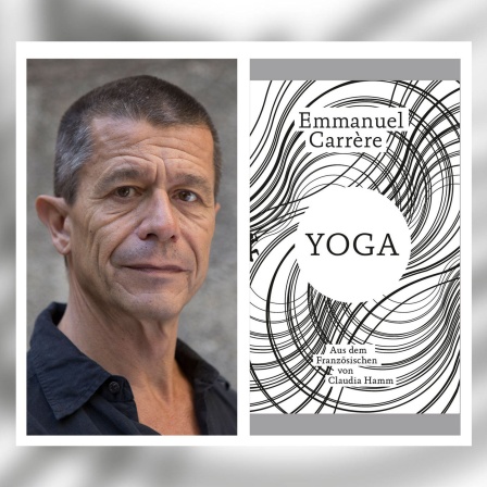 Buchcover und Autror: Emmanuele Carrère - Yoga