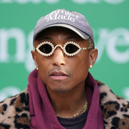 Rapper und Produzent Pharrell Williams | Bild: picture alliance / empics | Kirsty O'Connor
