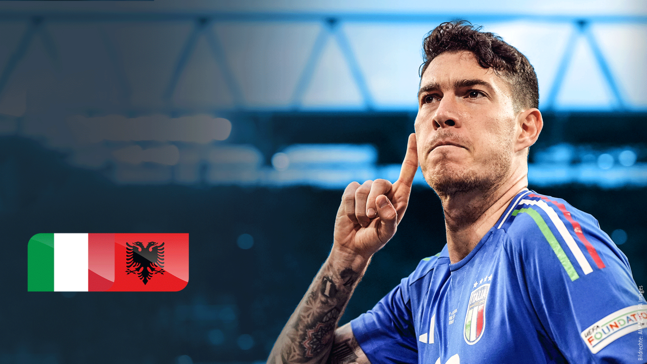 Italien gegen Albanien - die Highlights