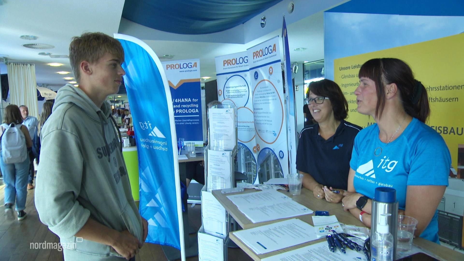 Nordmagazin: Jobmesse im Ostseestadion in Rostock: Auszubildende gesucht | ARD Mediathek