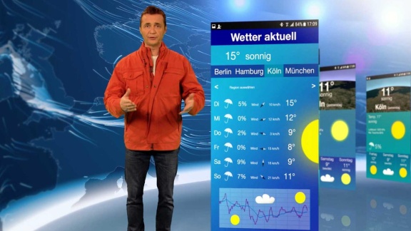 Morgenmagazin - Donald Wettert: Wetterapps