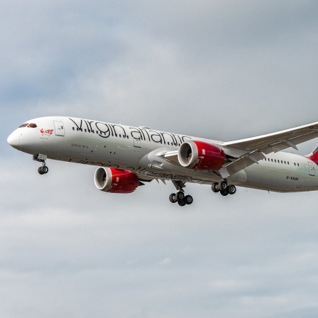 Die Virgin Atlantic Airways, erprobt Langsteckenflug mit Bio-Kerosin.