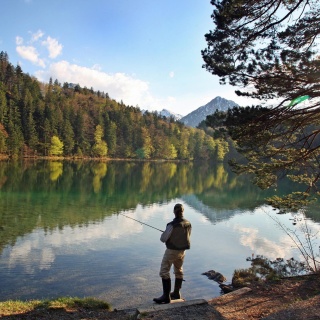 Fischen in Bayern - Vom Tanz der Nymphen und dem Baden der Würmer