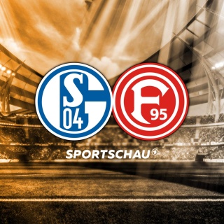 Logo FC Schalke 04 gegen Fortuna Düsseldorf