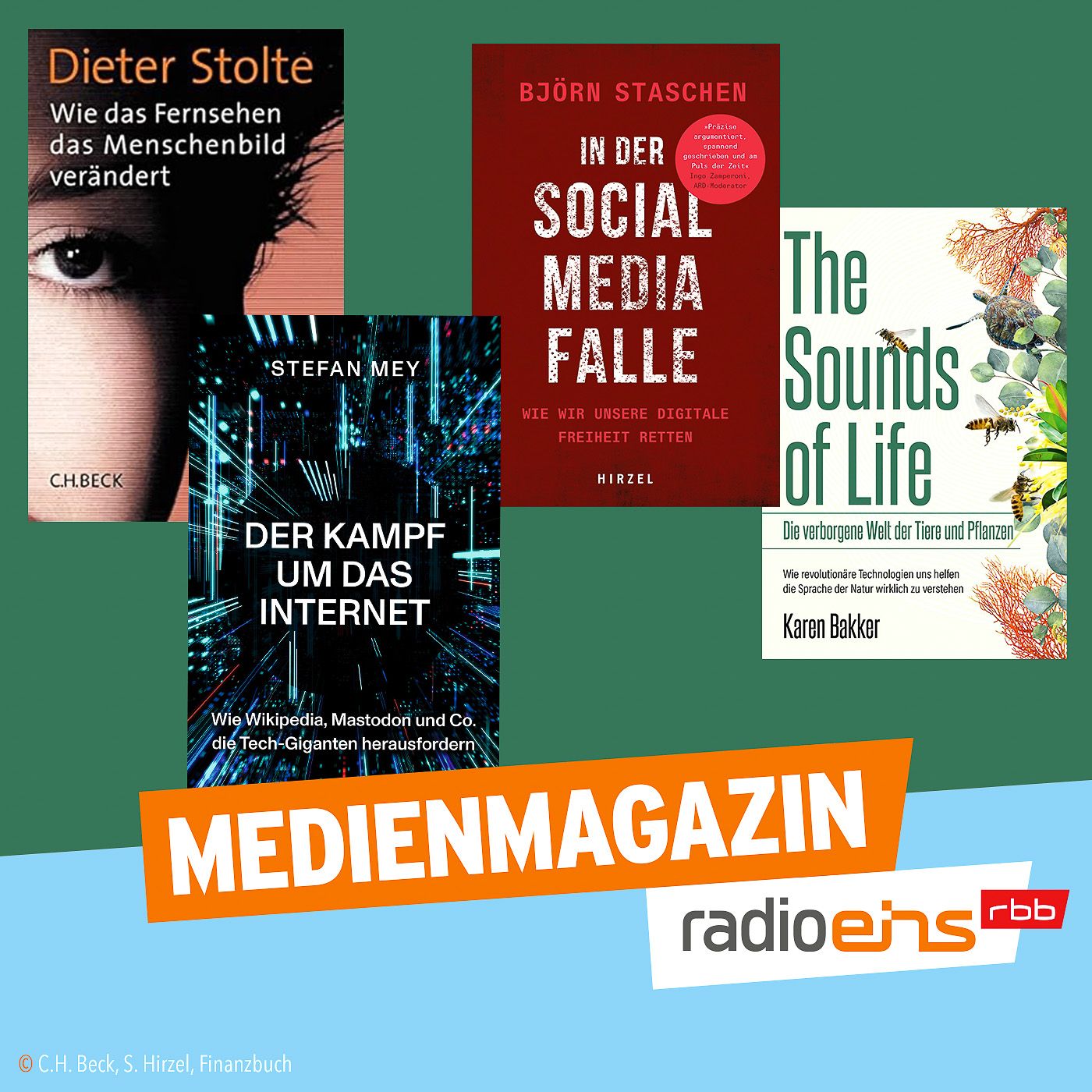 Medienmagazin · Weihnachtsbibliothek 2023 | Dieter Stolte | Rbb ...