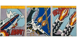 Roy Lichtenstein, "As I opened fire" 1964