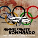 Grafik des Tiefenblick "Himmelfahrtskommando" zeigt eine Illustration des Flugzeugs und der palästinensischen Terroristen während des Olympia-Attentats 1972.