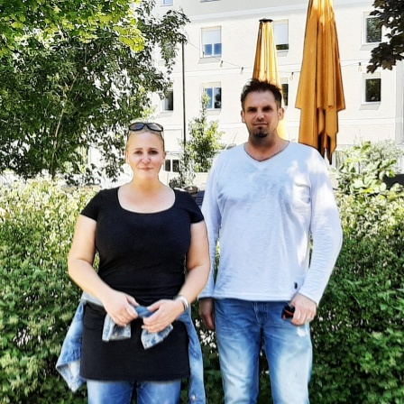 Katrin-Wiebke Müller und Mark Peters in SWR1 Leute