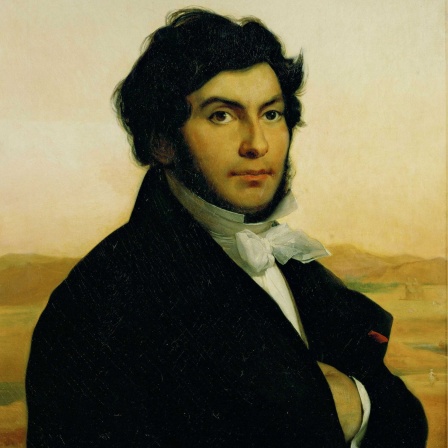 Ölgemälde von Jean-François Champollion