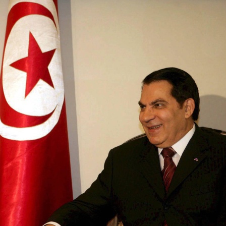 Tunesiens Präsident Zine el-Abidine Ben Ali