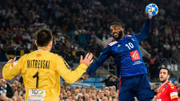 Sportschau Handball-em 2024 - Frankreich Gegen Nordmazedonien - Die Zusammenfassung