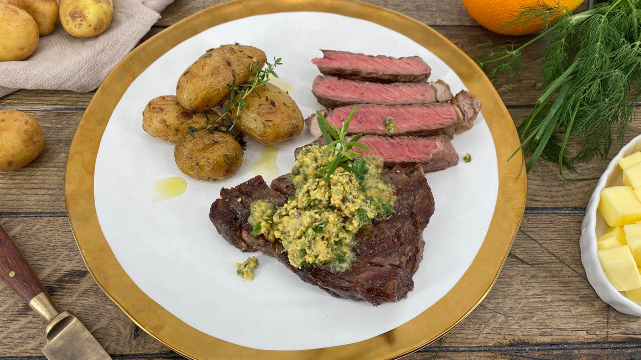 Rezept: Rib-Eye-Steak mit Café de Paris-Butter