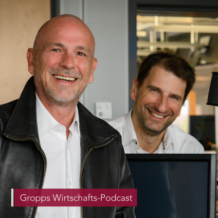 Podcast-Cover &quot;Gropps Wirtschafts-Podcast&quot;
