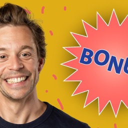 Collage von Tobi mit dem Aufkleber "Bonus"