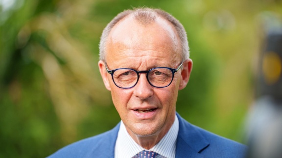 Bericht Aus Berlin - Ard-sommerinterview: Friedrich Merz (cdu)