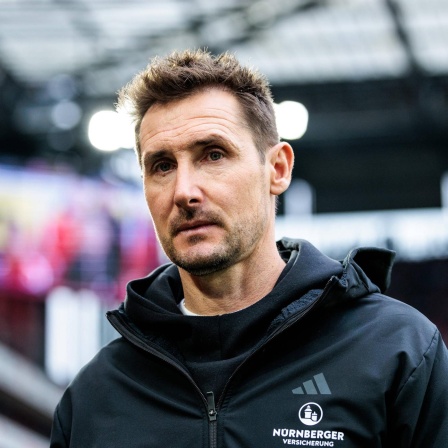 Nürnbergs Miroslav Klose betritt das Stadion