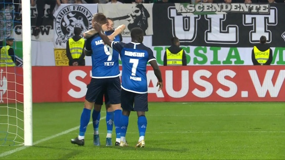 Sportschau - Darmstadt Gegen Borussia M'gladbach - Das Führungstor