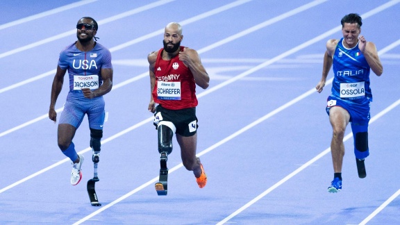 Sportschau Paralympics 2024 - Para-leichtathletik - Die 100m Mit Leon Schäfer