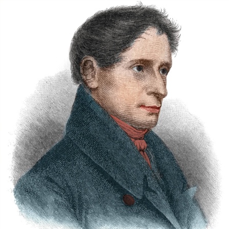 Porträt von Joseph Karl Benedikt von Eichendorff (1788-1857)