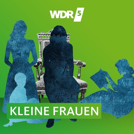 Silhouetten der vier Schwestern, eine liest