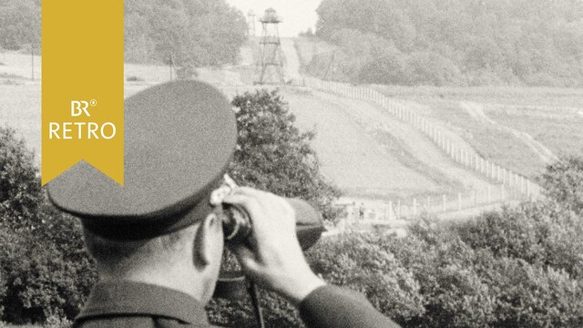 Grenzzaun zwischen Bayern und der damaligen Tschechoslowakei | Bild: BR Archiv