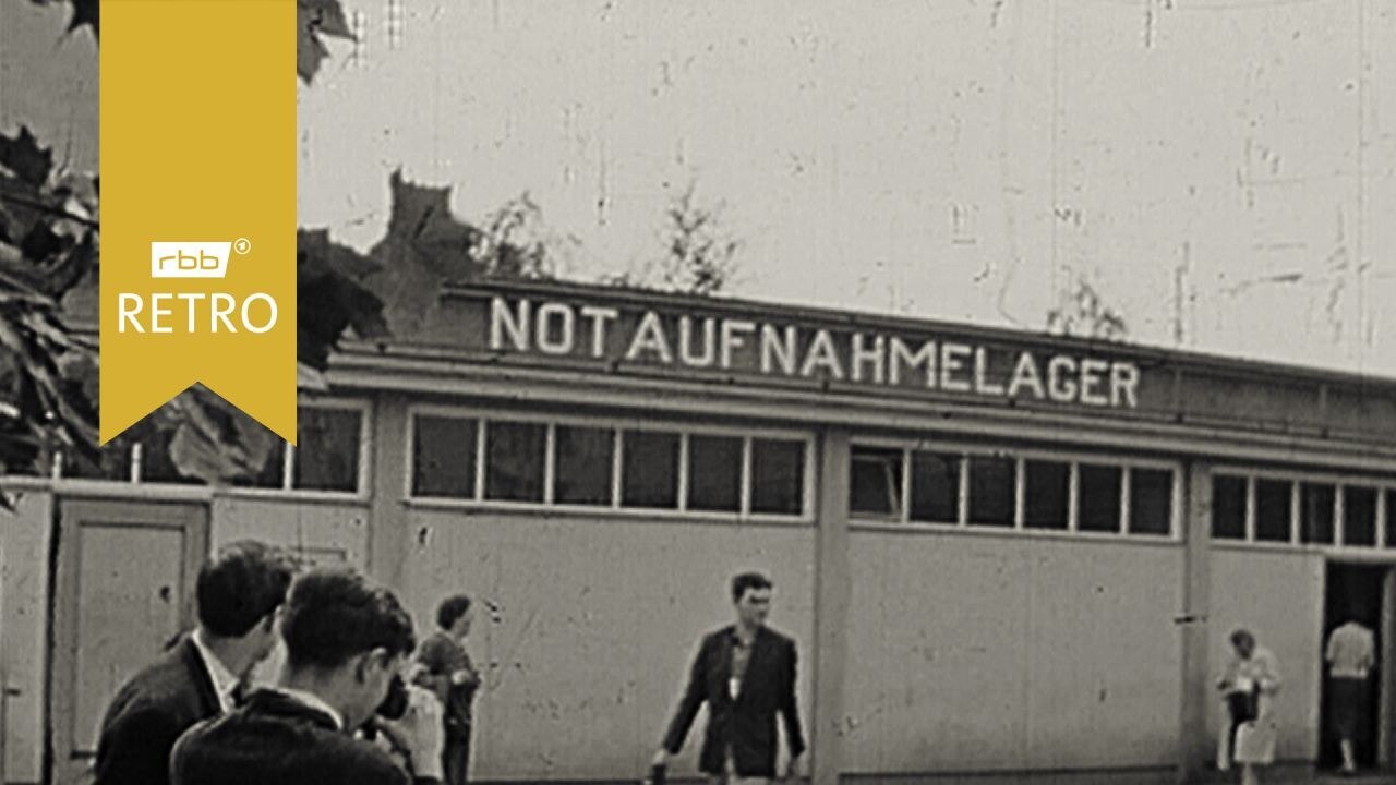 rbb Retro - Berliner Abendschau: Situation im Notaufnahmelager ...