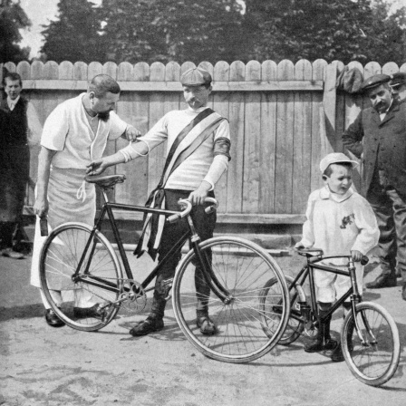 Maurice Garin, Sieger der Tour de France, 1903.