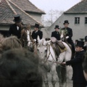 Sorbische Osterreiter in der Lausitz im Jahr 1982