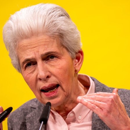 Marie-Agnes Strack-Zimmermann, FDP, Vorsitzende des Verteidigungsausschusses