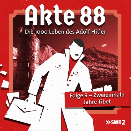 Illustration zur Serie &#034;Akte 88&#034; Staffel 1, Folge 9, Verschwörungstheorien über Hitler nach 1945