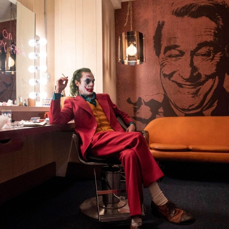 Joaquin Phoenix im Film als Joker im Film &#034;Joker&#034; (2019)