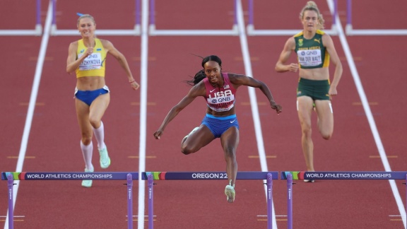 Sportschau - 400 M Hürden: Die Drei Halbfinals Der Frauen