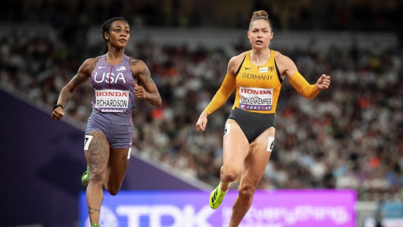 Sportschau Leichtathletik-wm 2025 - Die Vorläufe Der Deutschen Frauen über 100 Meter