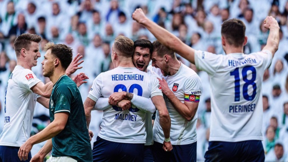 Sportschau Bundesliga - Heidenheim Verdirbt Werder Die Geburtstagsparty