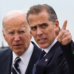 US-Präsident Joe Biden mit seinem Sohn Hunter Biden 