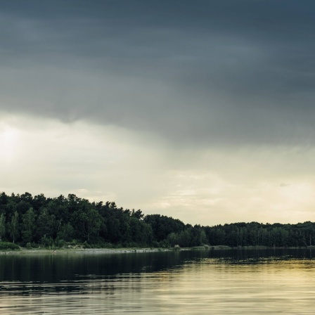Naunhofer See bei Dämmerung