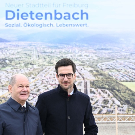 Besuch von Bundeskanzler Scholz in Baden-Württemberg