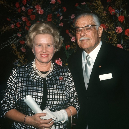 Gustav und Grete Schickedanz gründeten das Versandunternehmen Quelle Schickedanz KG in Fürth