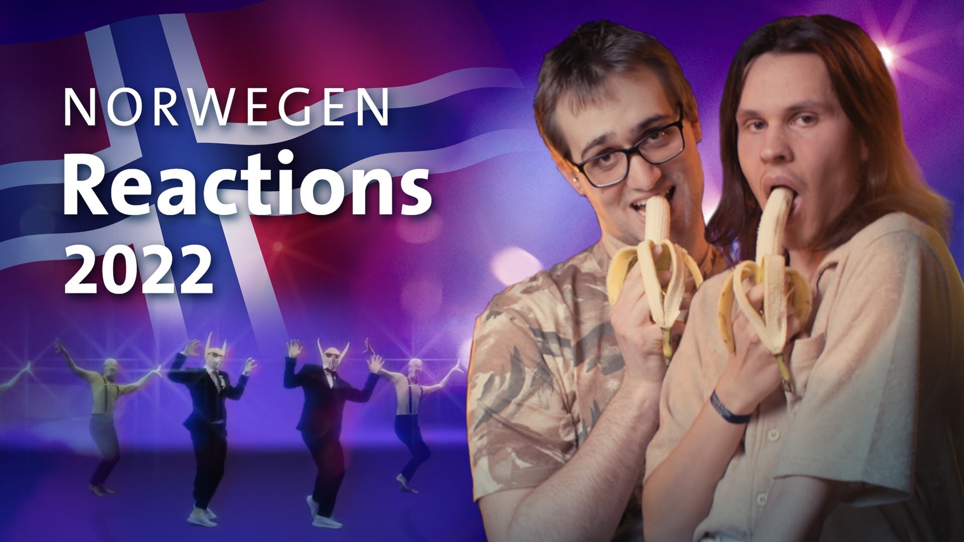 Eurovision Song Contest Norwegen Subwoolfer · "Give That Wolf A Banana" ESCReactions 2022