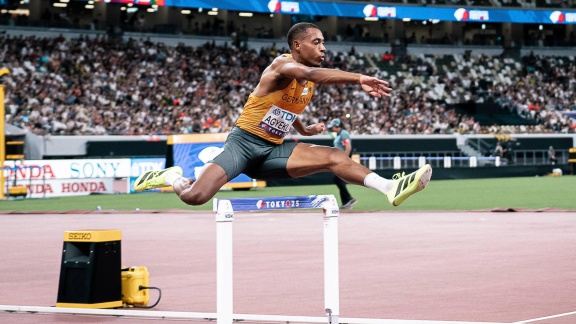 Sportschau Leichtathletik-wm 2025 - Emil Agyekum Im Halbfinale über 400 Meter Hürden