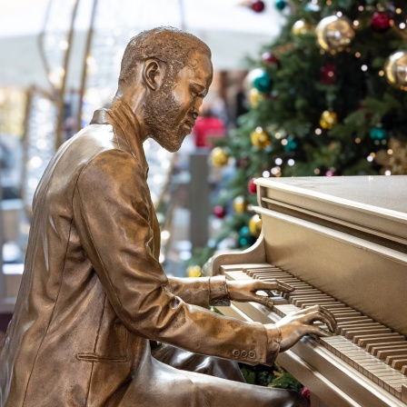 Statue von Songwriter Marvin GAYE