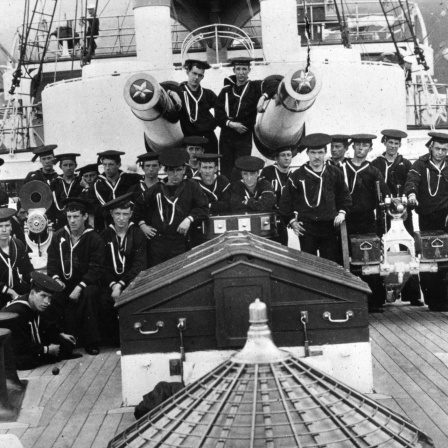 US Navy Truppe während des spanisch-amerikanischen Krieges 1898