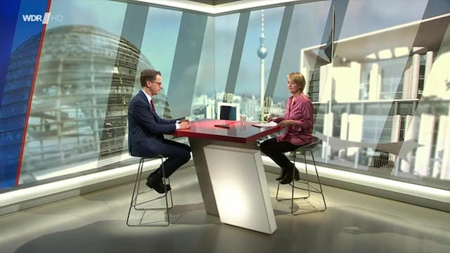 In Berlin spricht Anke Plättner mit Carsten Linnemann (CDU) über die Frage "Profilsuche in der Opposition - wer führt die CDU?"